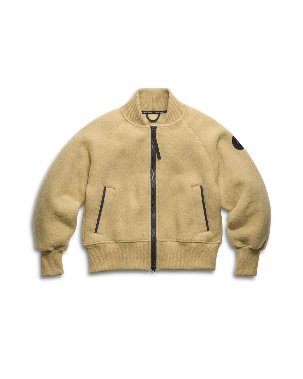 Canada Goose Natural Sierra Fleece Bomber Disc
