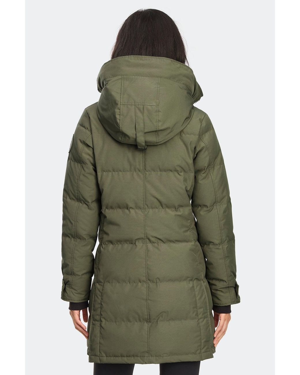 Canada Goose Green Shelburne Parka Tonal Disc