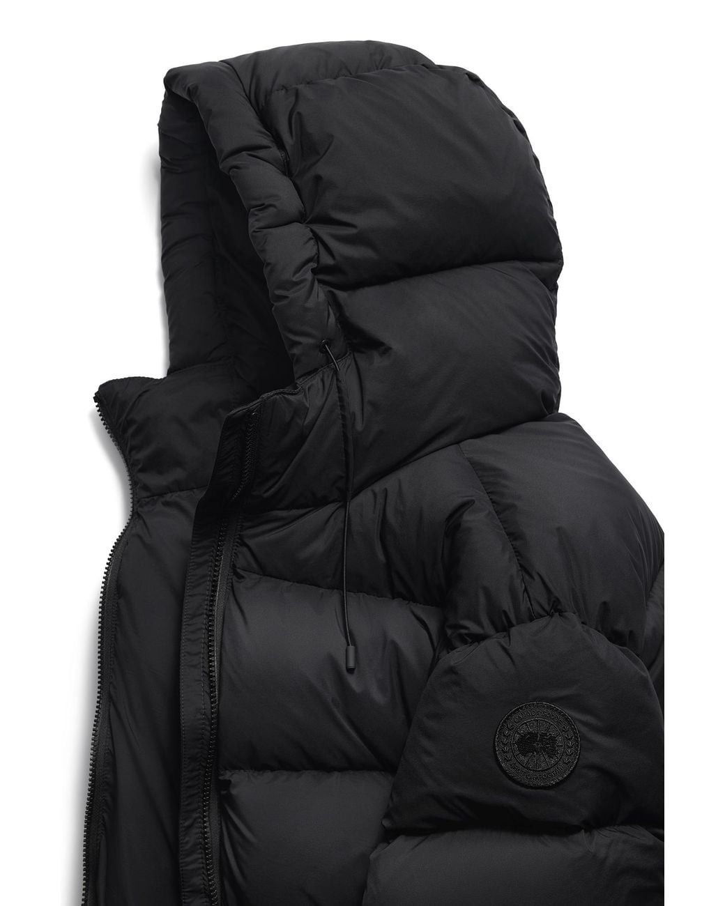 Canada Goose Black Fallon Puffer Coat
