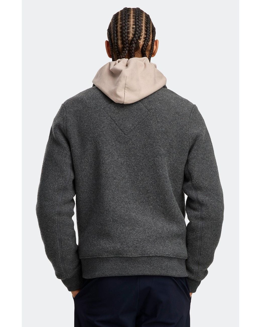 Canada Goose Gray Lawson Fleece Jacket Disc for men