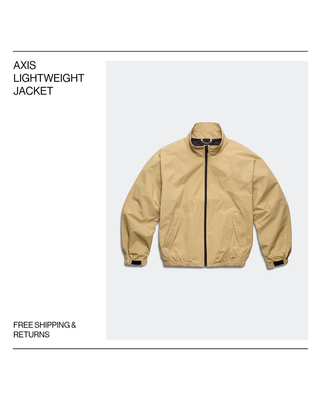 Canada Goose White Axis Lightweight Jacket