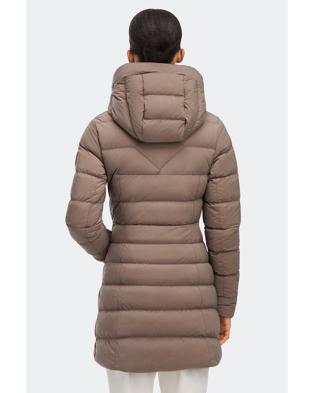 Canada Goose Brown Clair Coat Tonal Disc