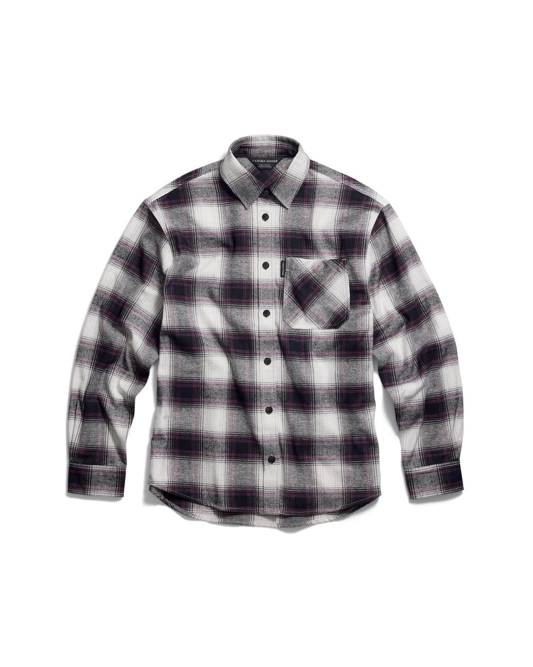 Canada Goose Black Derby Long Sleeve Shirt