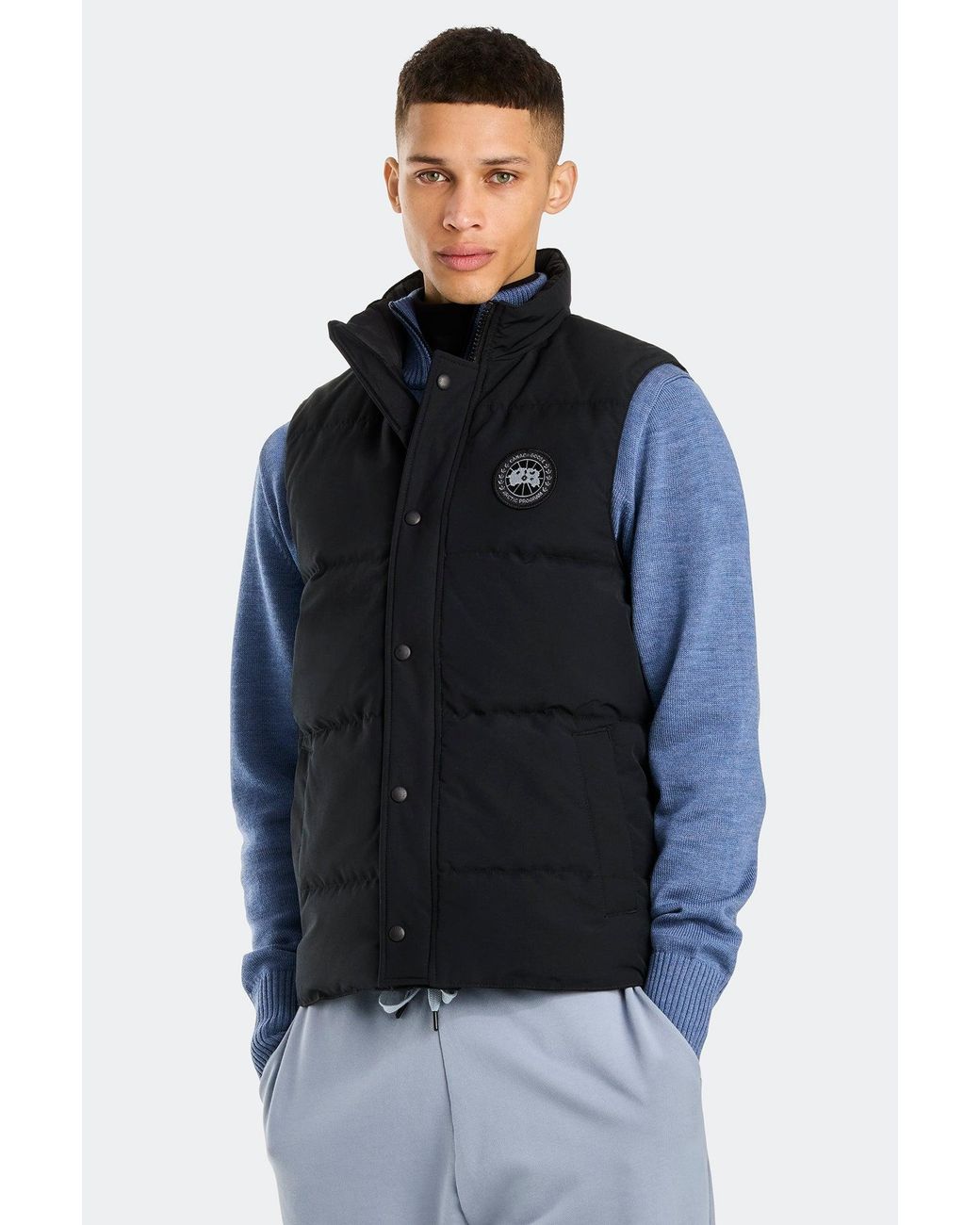 Canada Goose Black Garson Vest Disc for men
