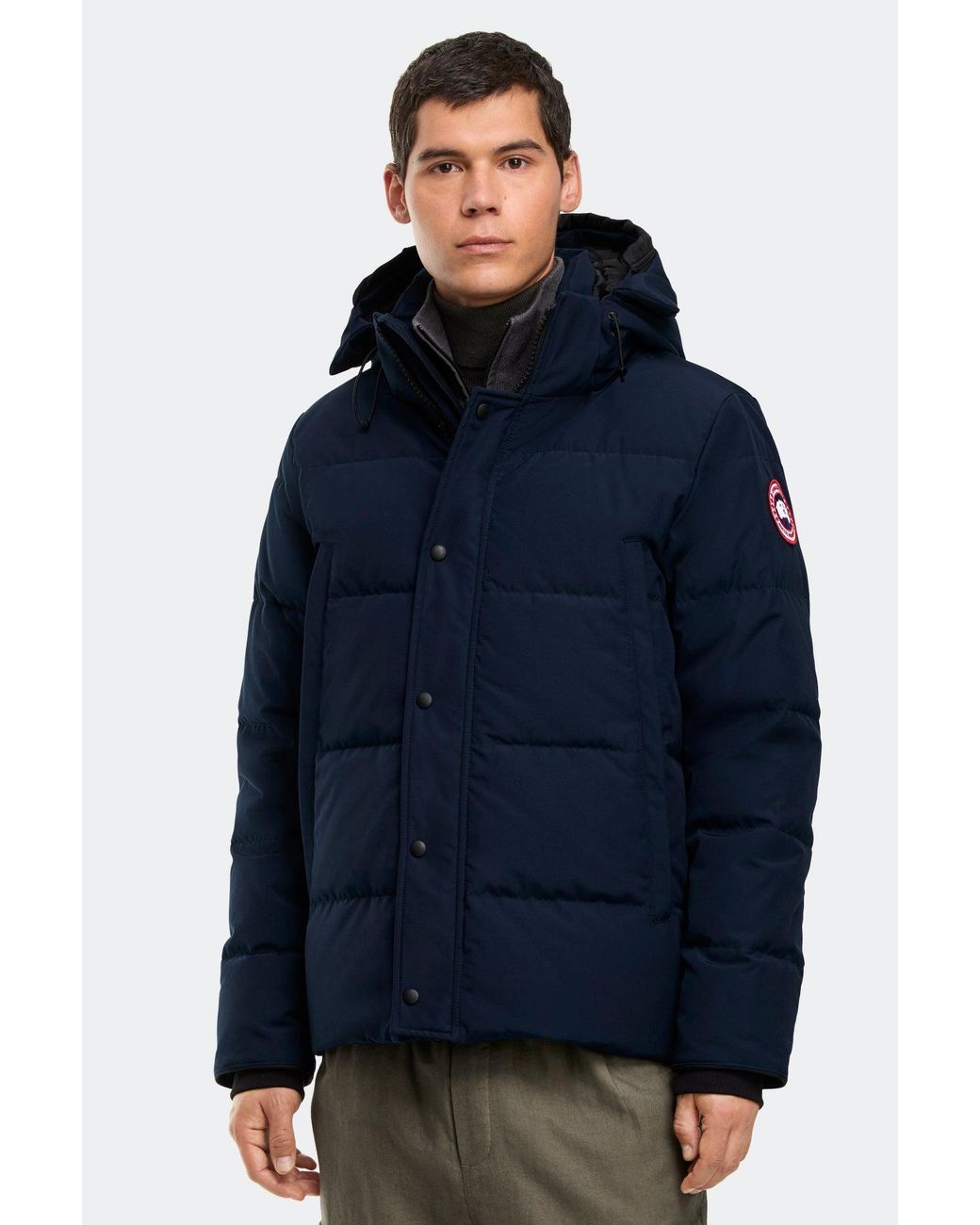 Canada Goose Blue Wyndham Parka for men