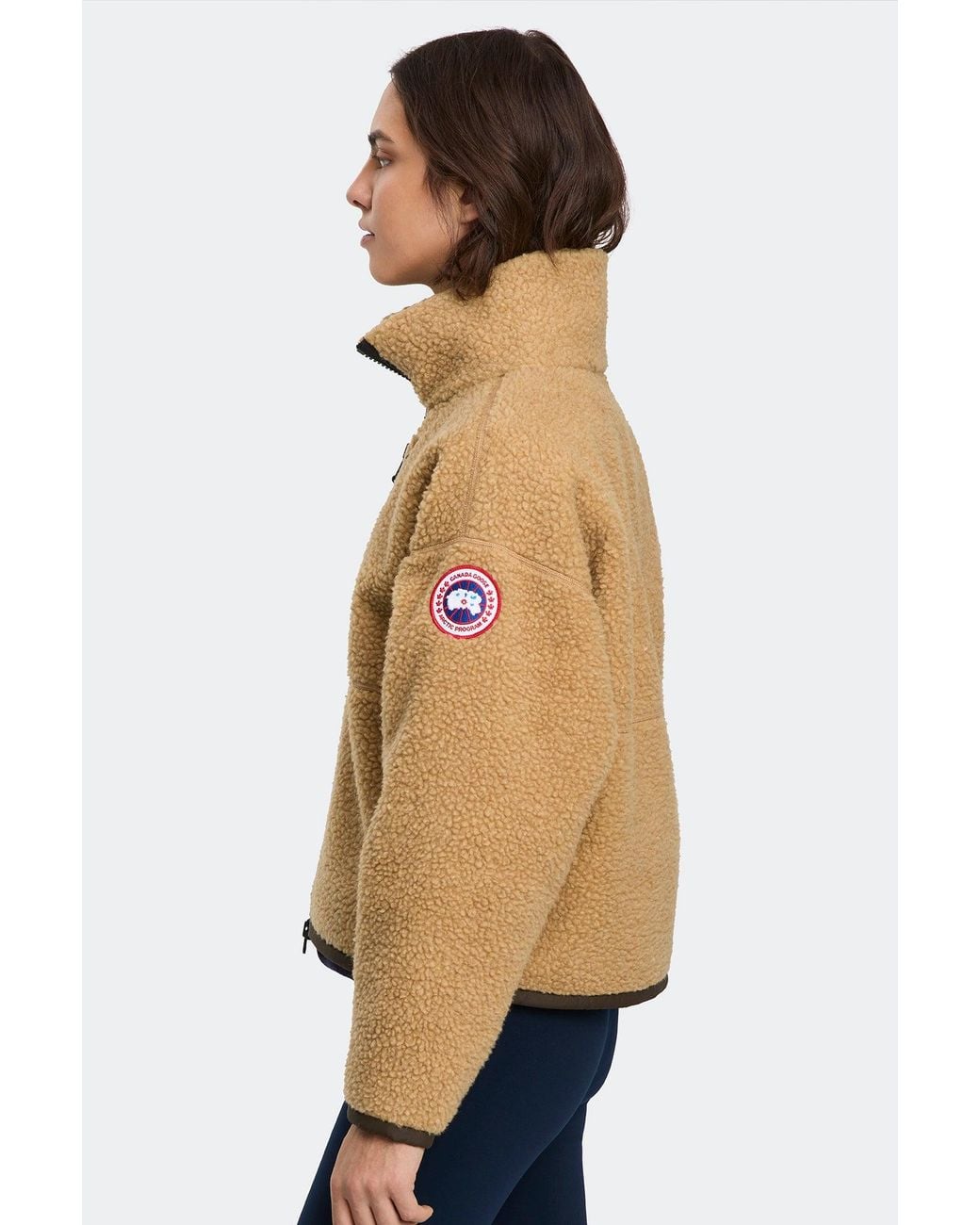 Canada Goose Blue Simcoe Zip Up Fleece Jacket