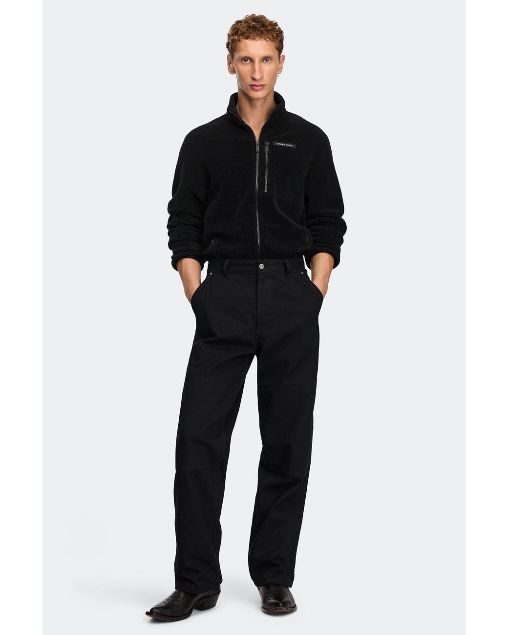 Canada Goose Black Loma Fleece Jacket for men