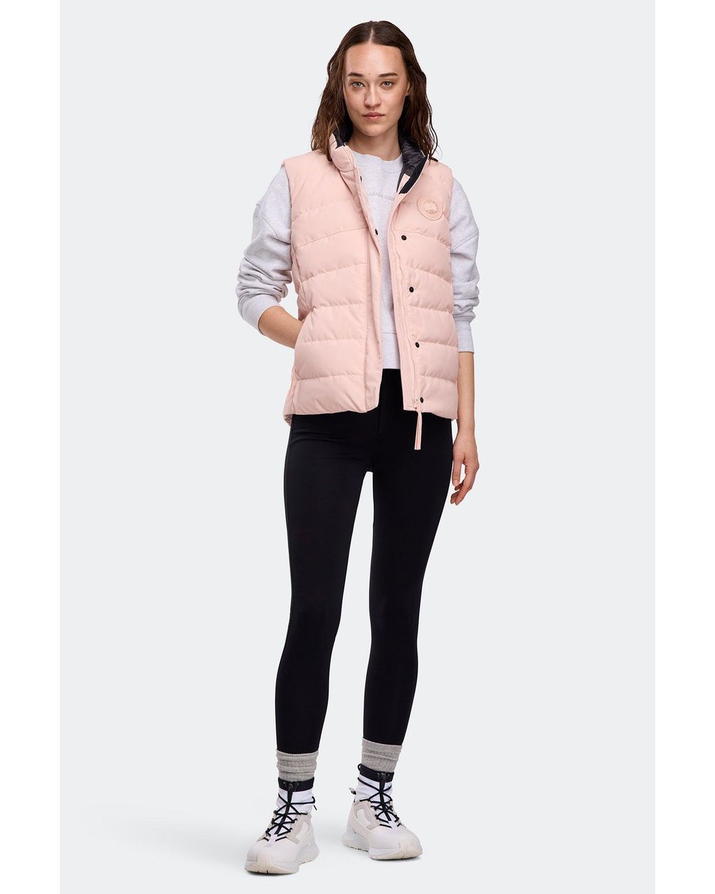 Canada Goose Pink Freestyle Vest Tonal Disc