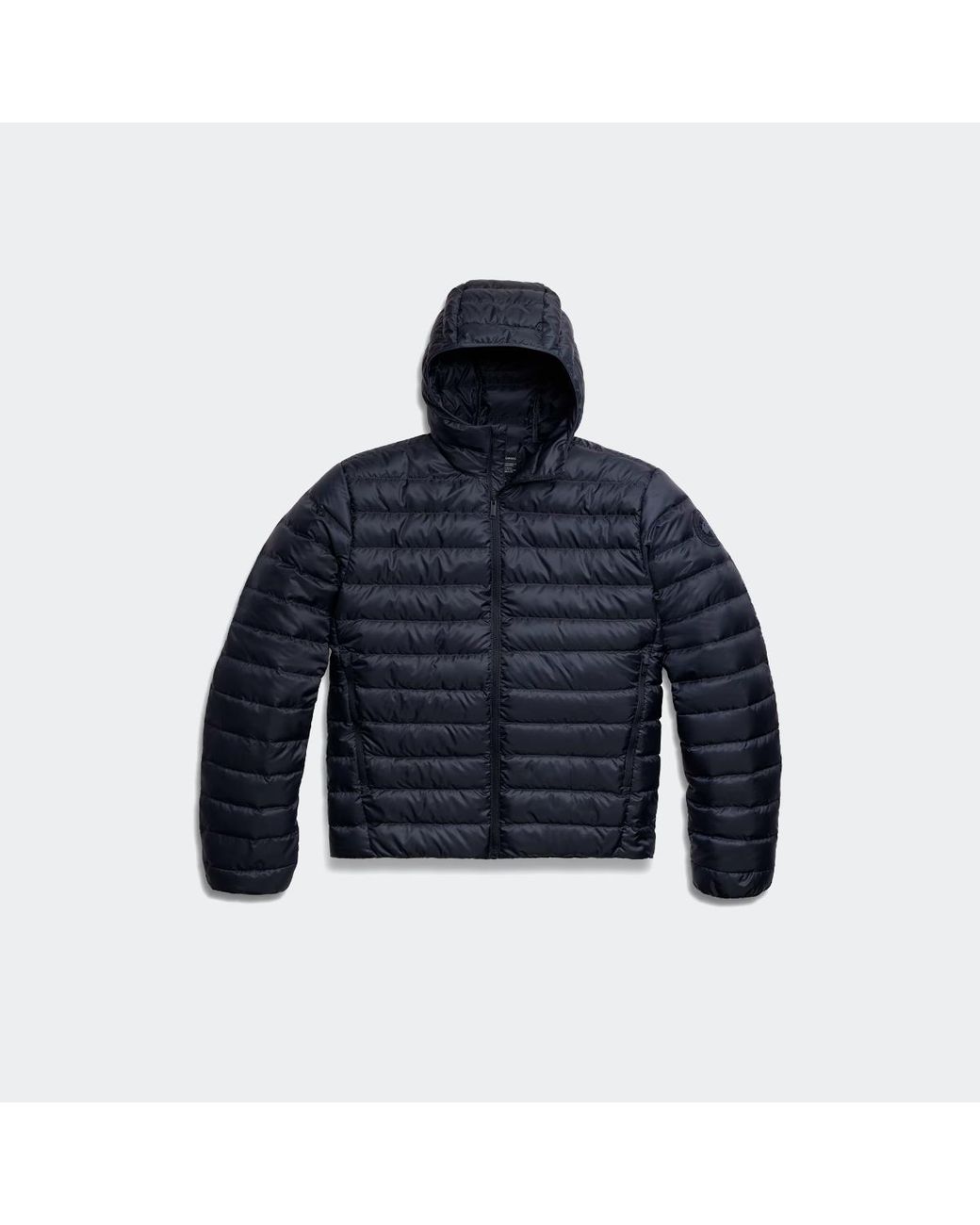 Canada Goose Blue Stratus Hoodie Tonal Disc for men