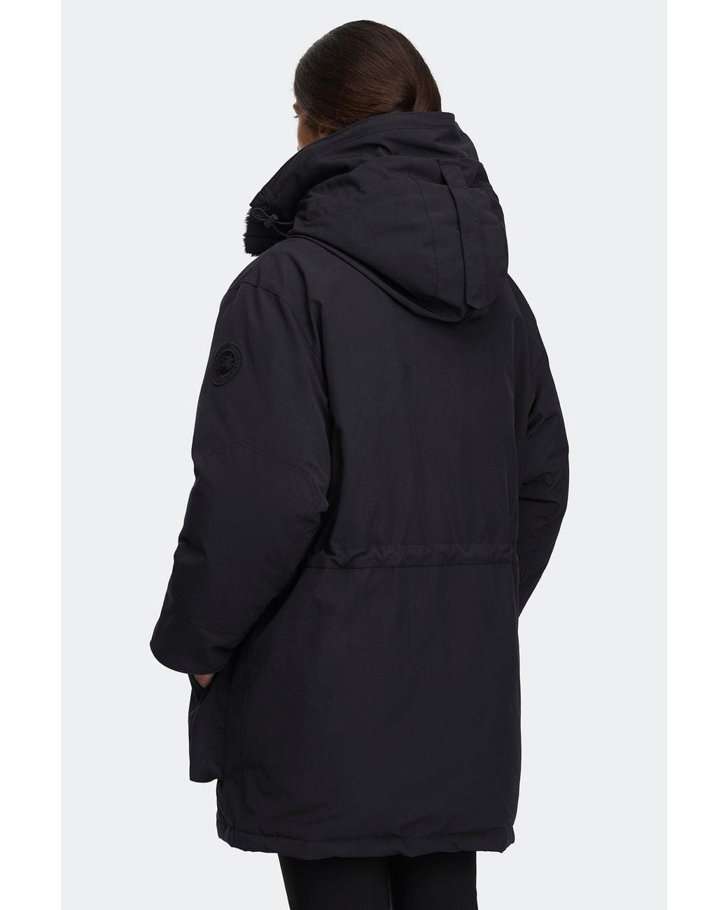 Canada Goose Black Erie Parka Tonal Disc