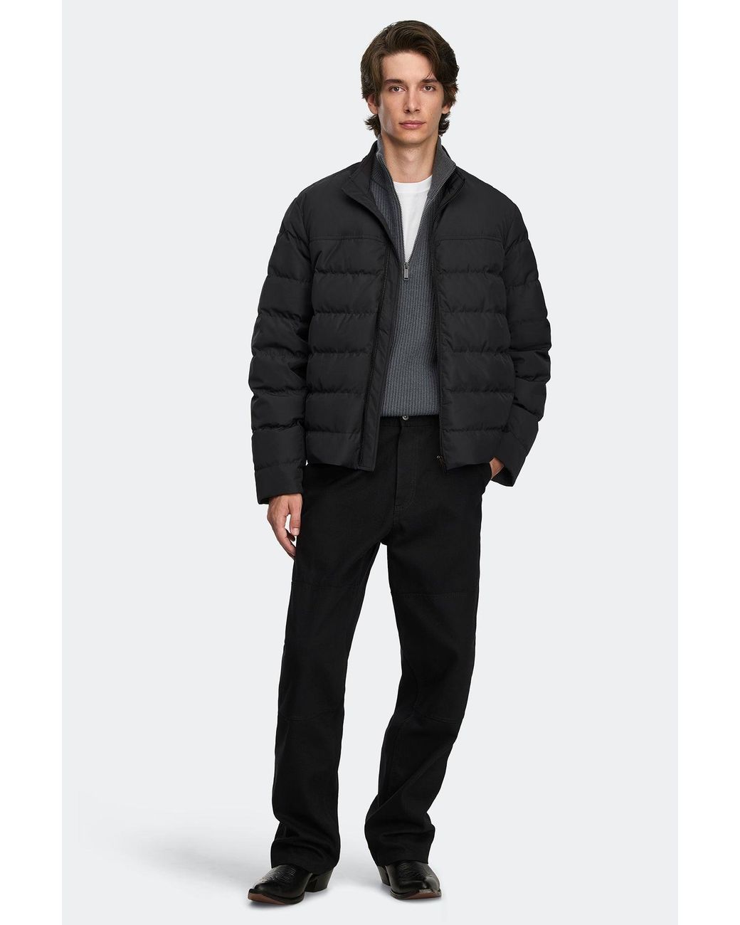 Canada Goose Black Metro Jacket for men