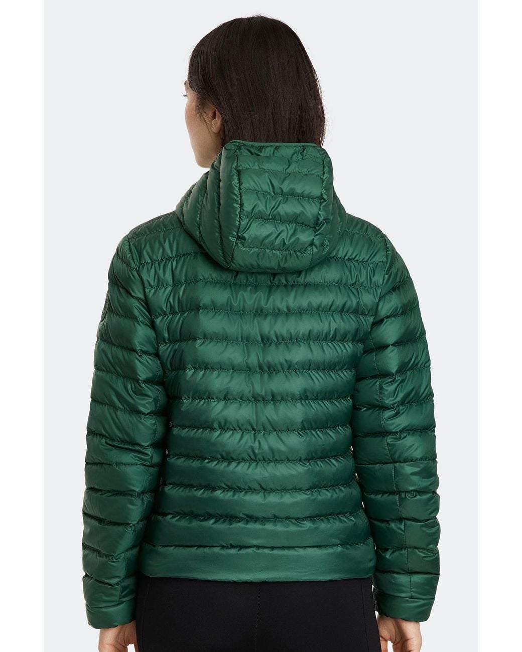 Canada Goose Green Aethera Hoodie Tonal Disc