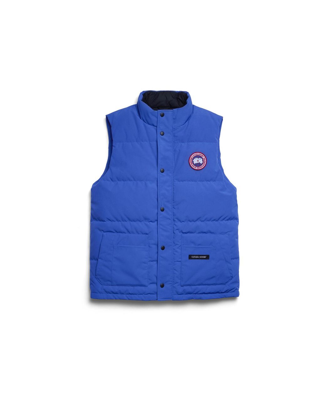 Canada Goose Blue Freestyle Crew Pbi Vest for men