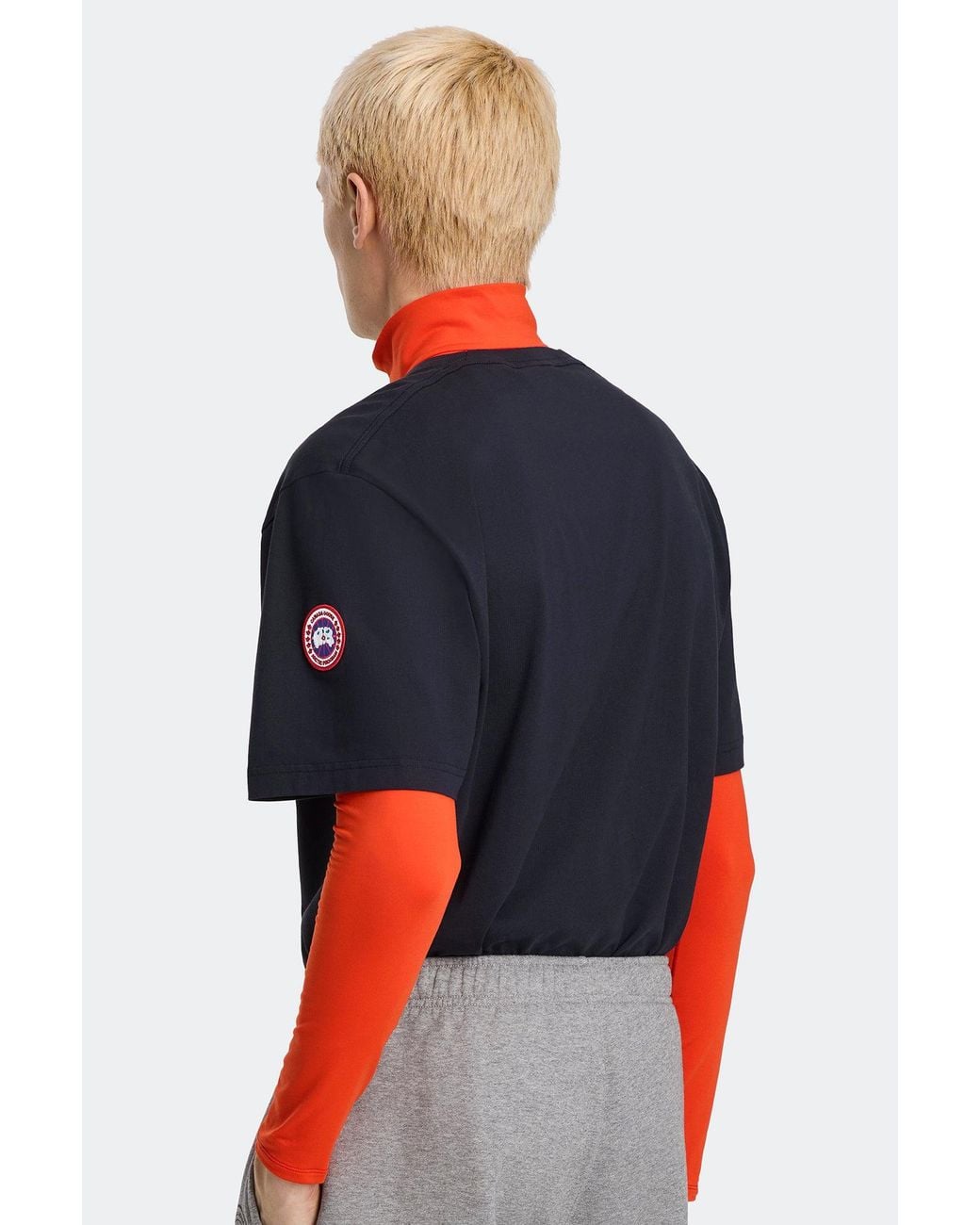 Canada Goose Blue Novo T-Shirt for men