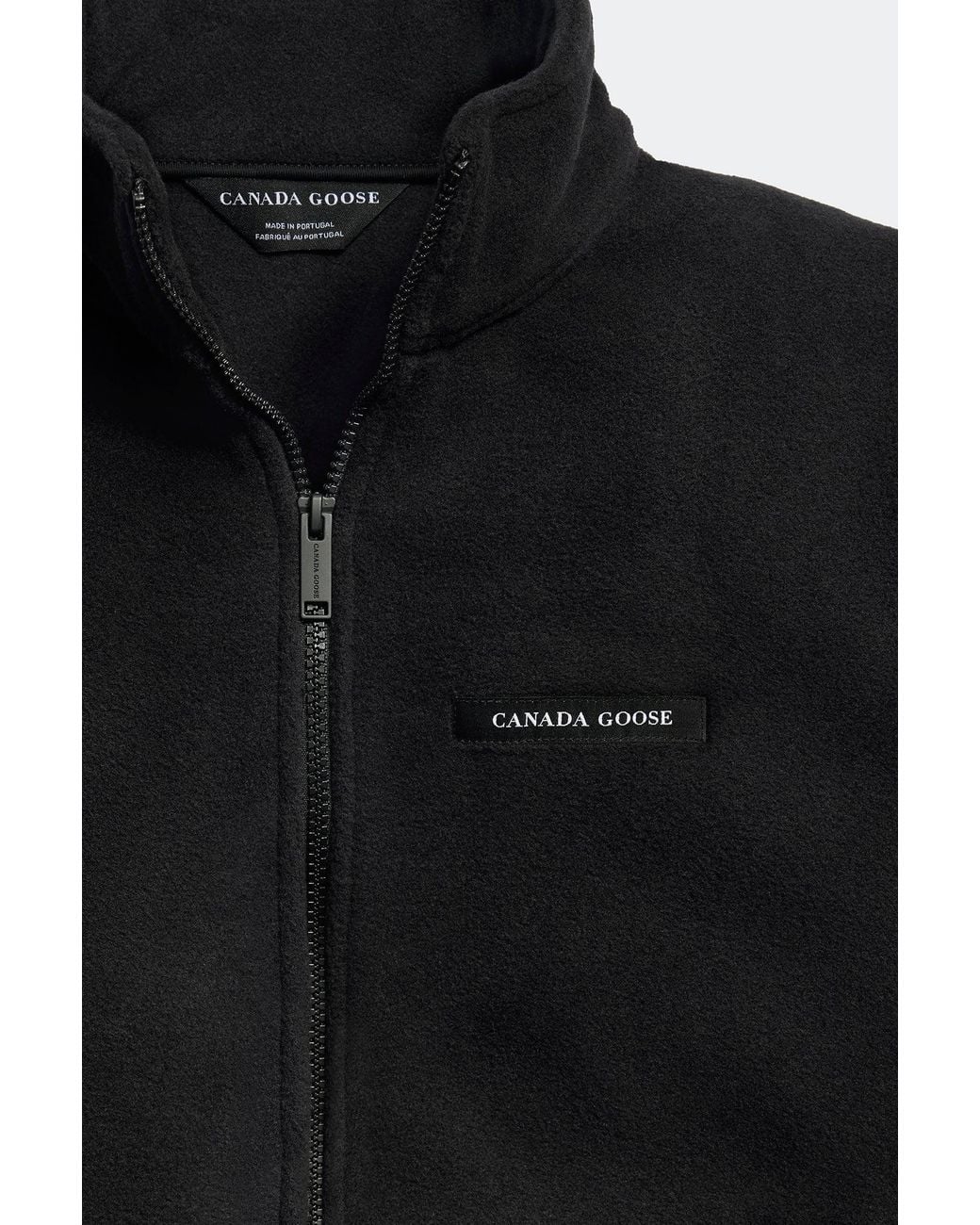 Canada Goose Black Tayen Fleece Jacket