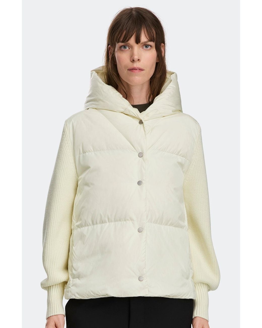 Canada Goose Natural Hybridge Astoria Knit Hoodie