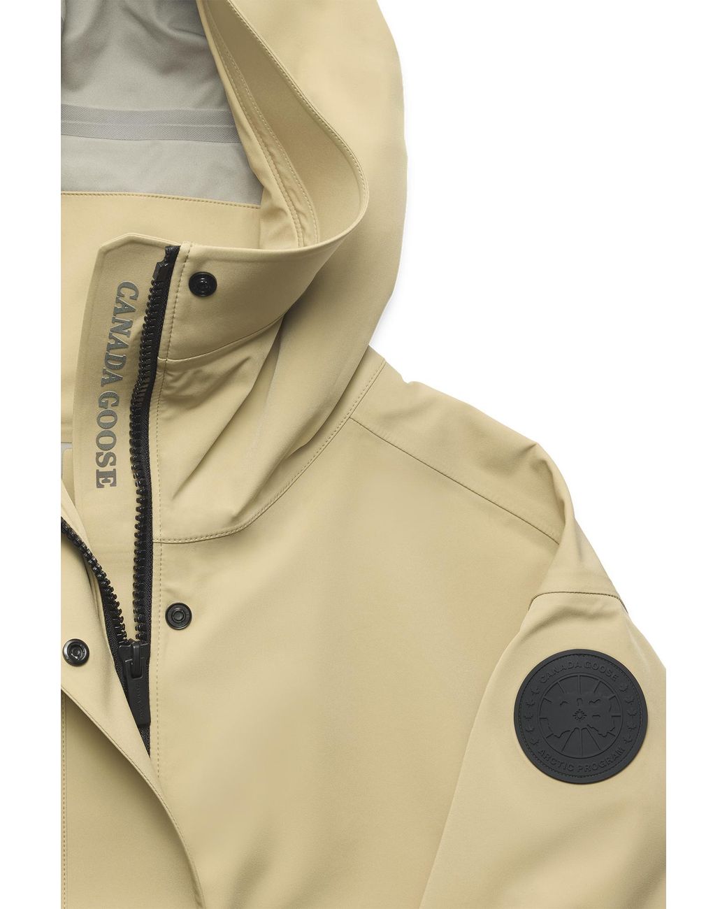 Canada Goose Natural Tofino Rain Jacket Disc