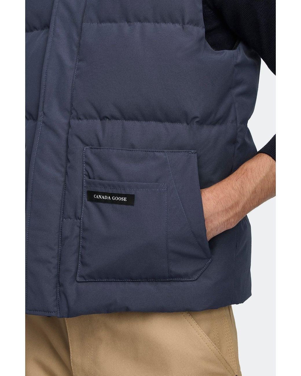Canada Goose Blue Legacy Freestyle Vest Disc for men