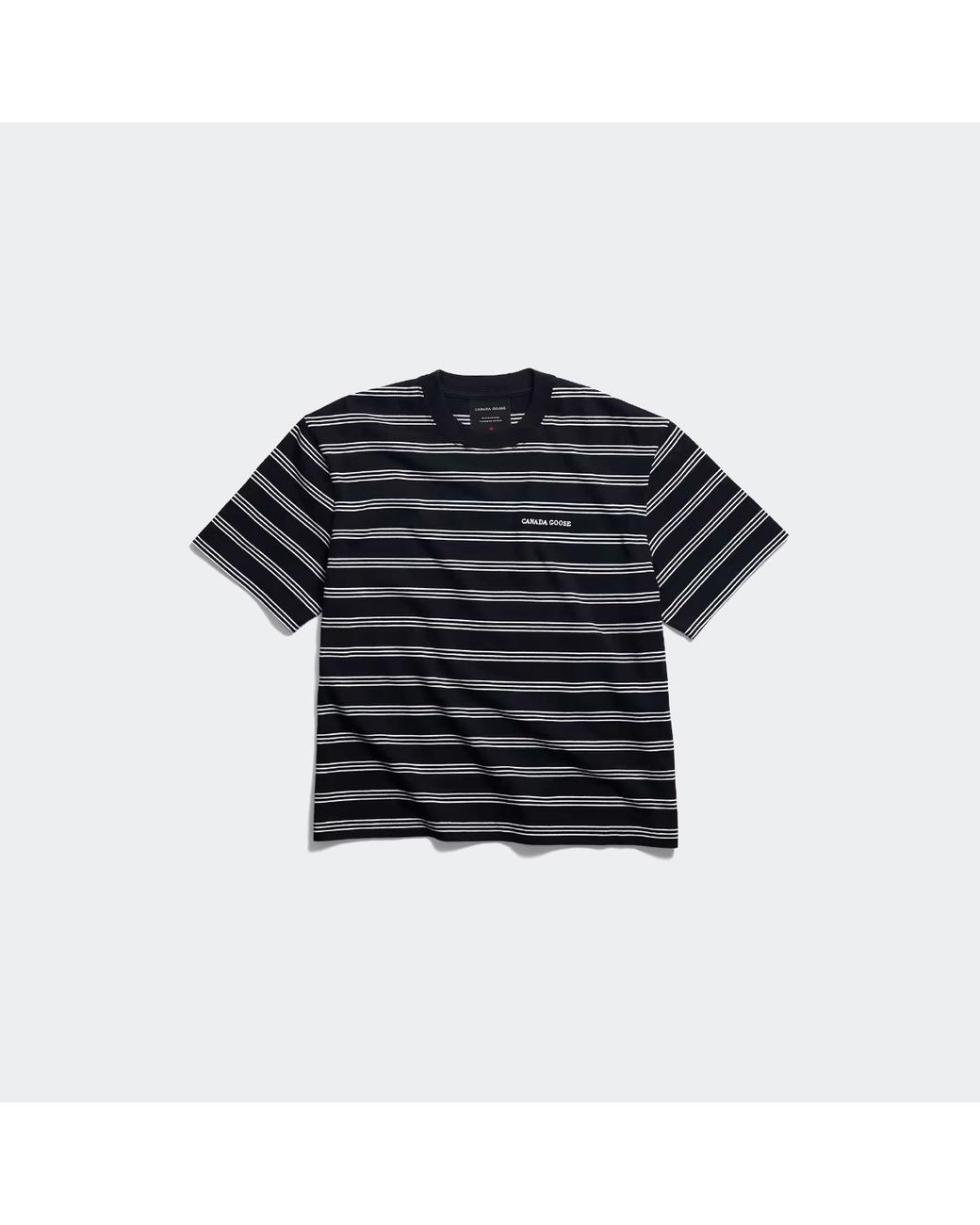 Canada Goose Blue Roam Striped T-Shirt