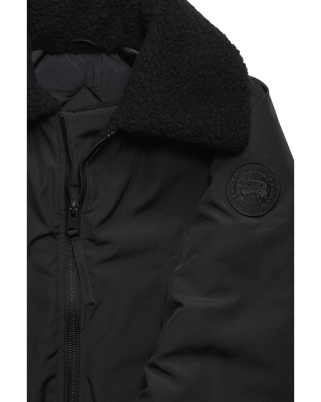 Canada Goose Black Chilliwack Aviator Bomber for men