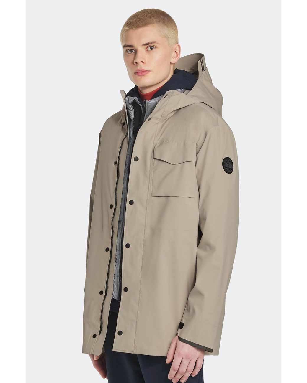 Canada Goose Natural Nanaimo Rain Jacket Disc for men