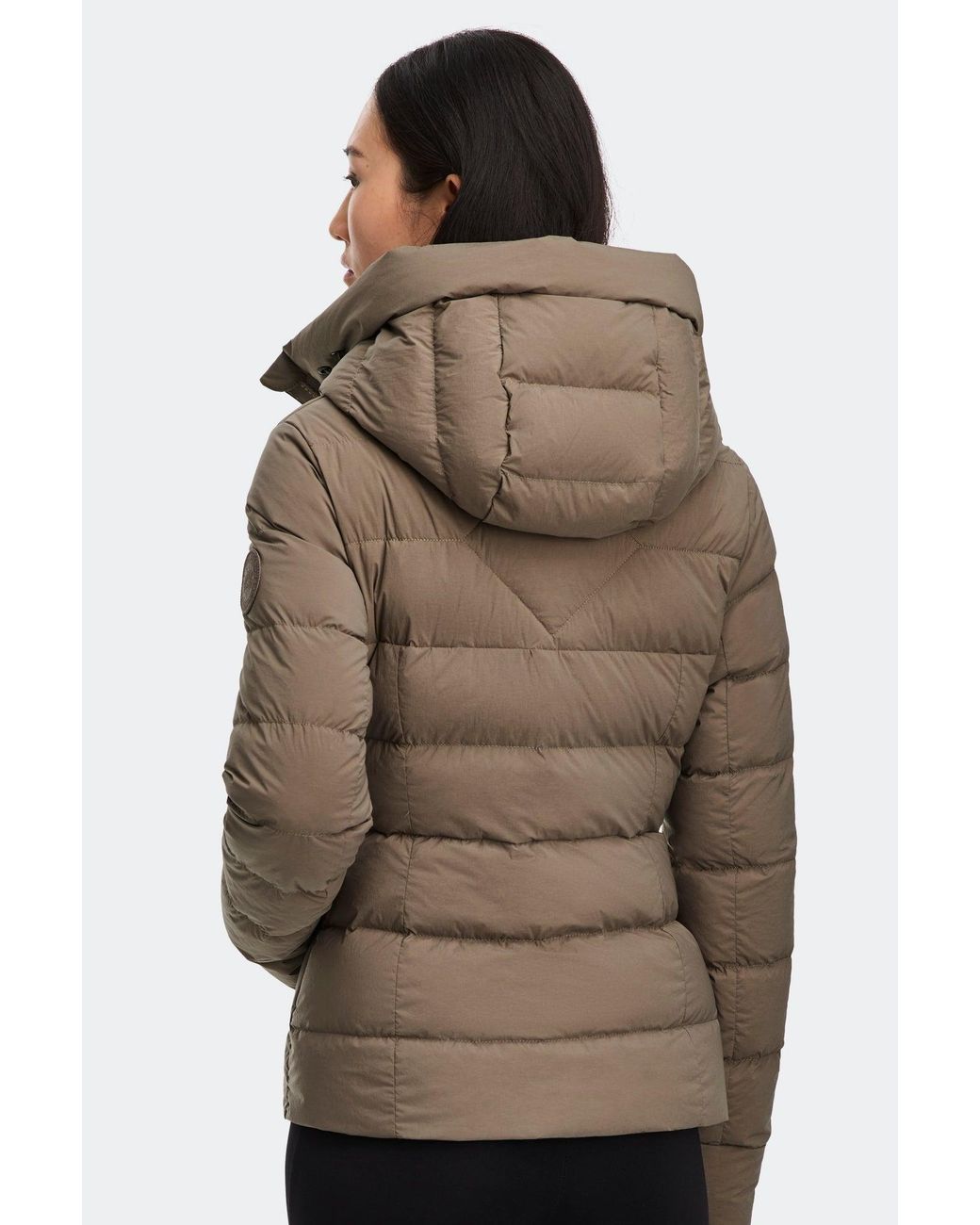 Canada Goose Brown Clair Jacket Tonal Disc
