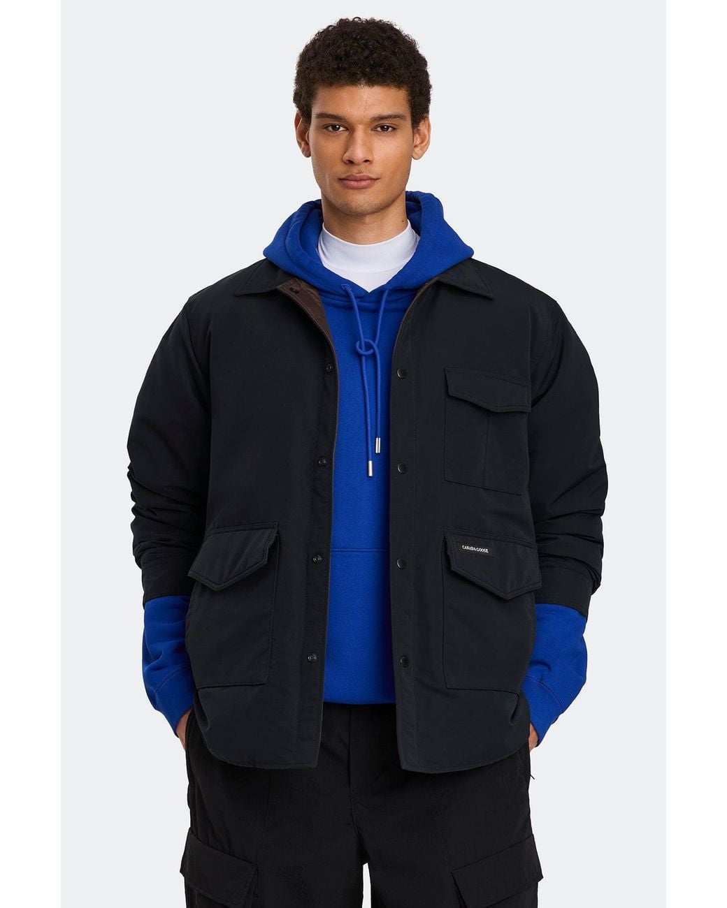 Canada Goose Blue Legacy Shirt Jacket for men