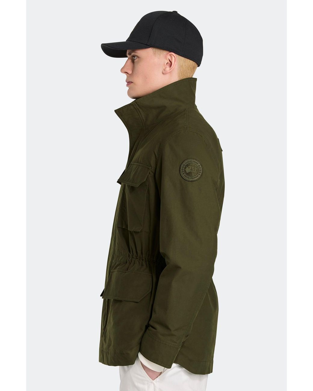 Canada Goose Black Harrison Lightweight Jacket for men