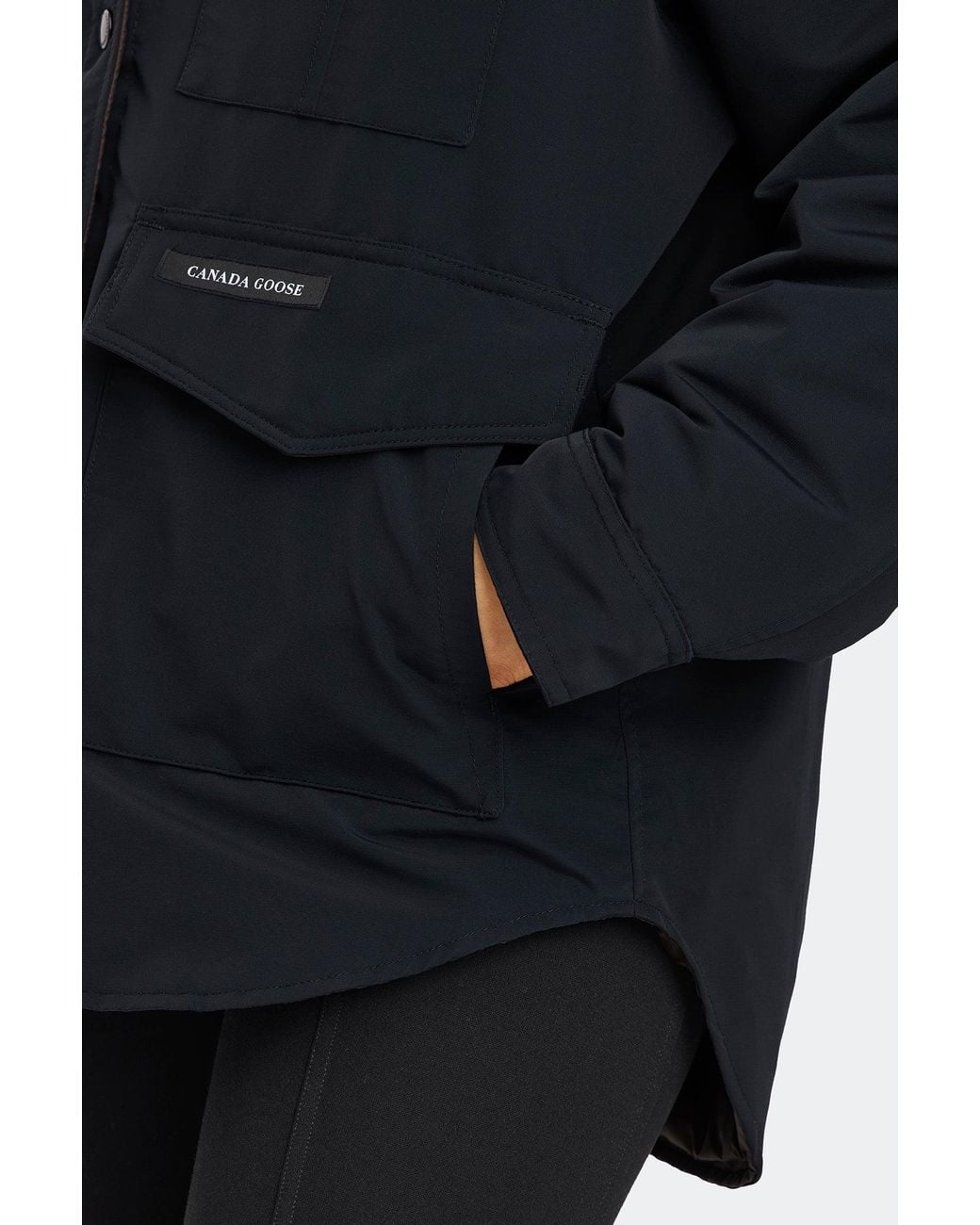 Canada Goose Black Legacy Shirt Jacket