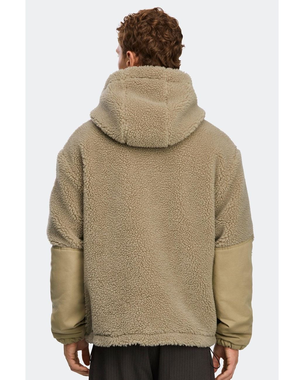 Canada Goose Natural Harrier Full Zip Fleece Hoodie for men