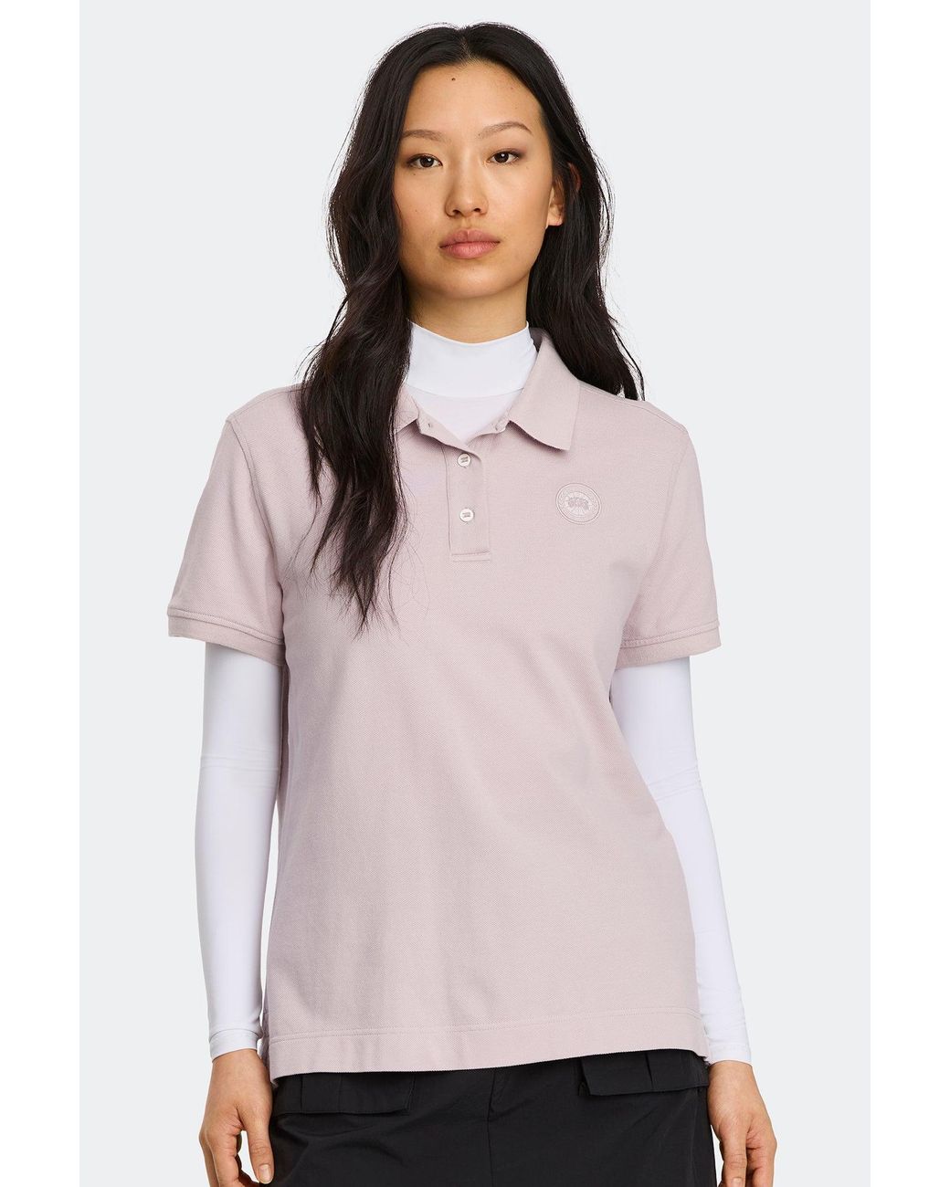 Canada Goose Pink Almira Polo