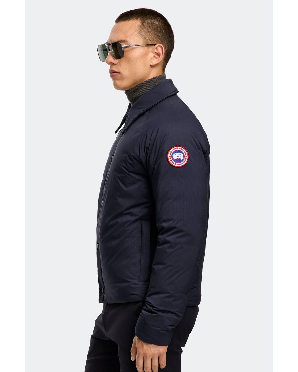 Canada Goose Blue Lodge Coach Jacket for men