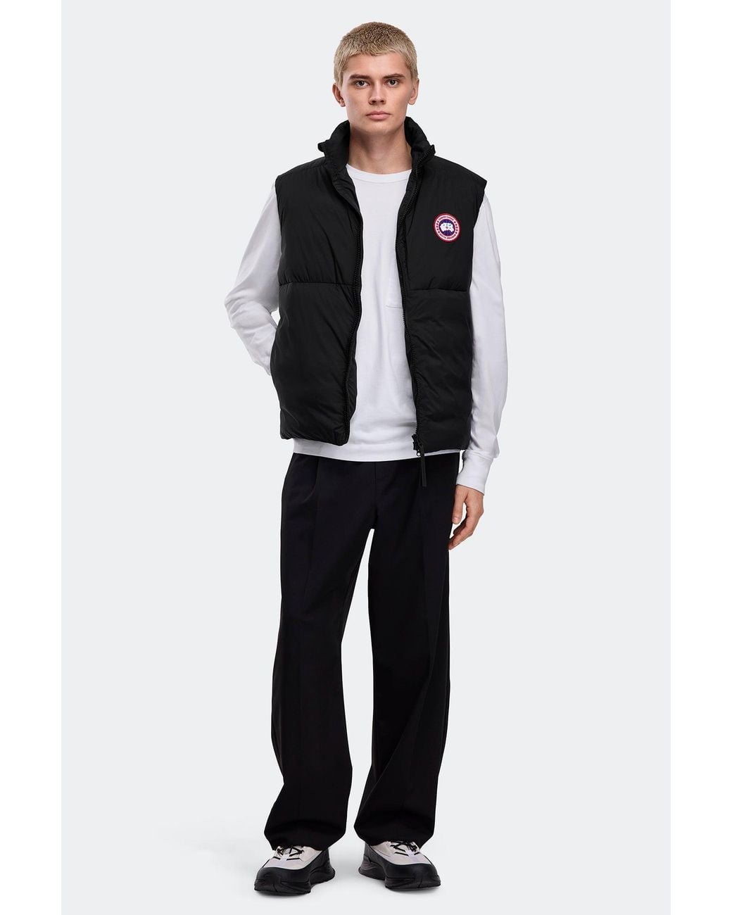 Canada Goose Black Lodge Vest for men