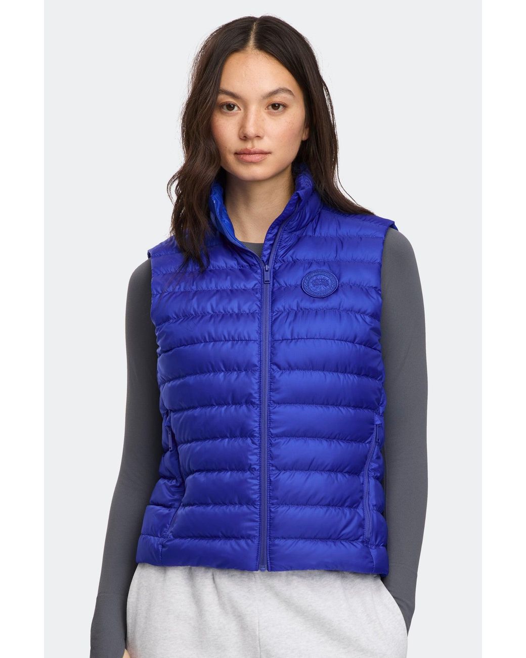 Canada Goose Blue Aethera Vest Tonal Disc