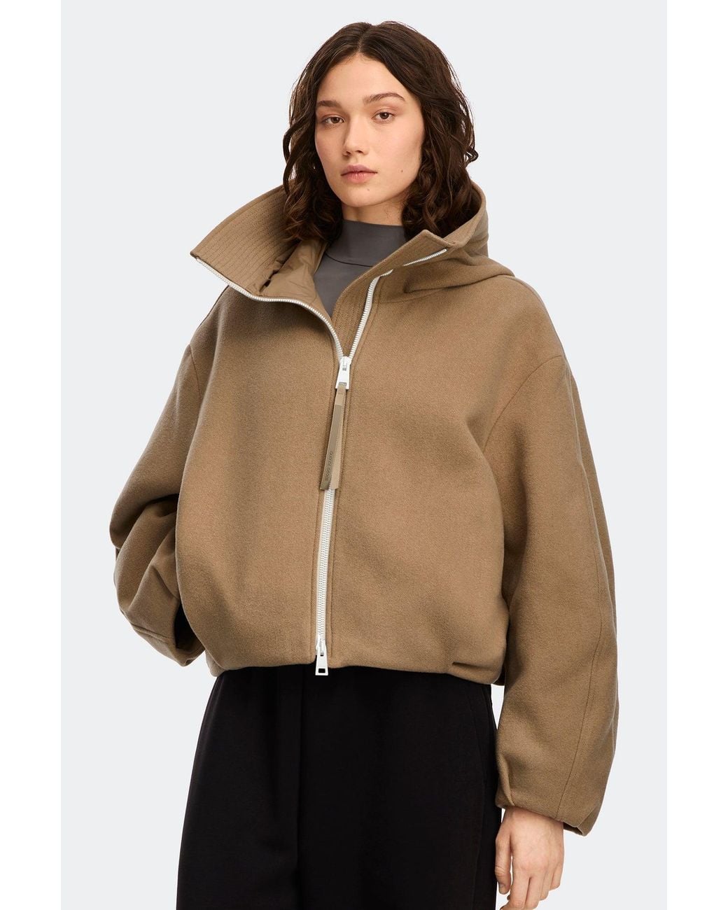 Canada Goose Brown Chilliwack Wool Bomber
