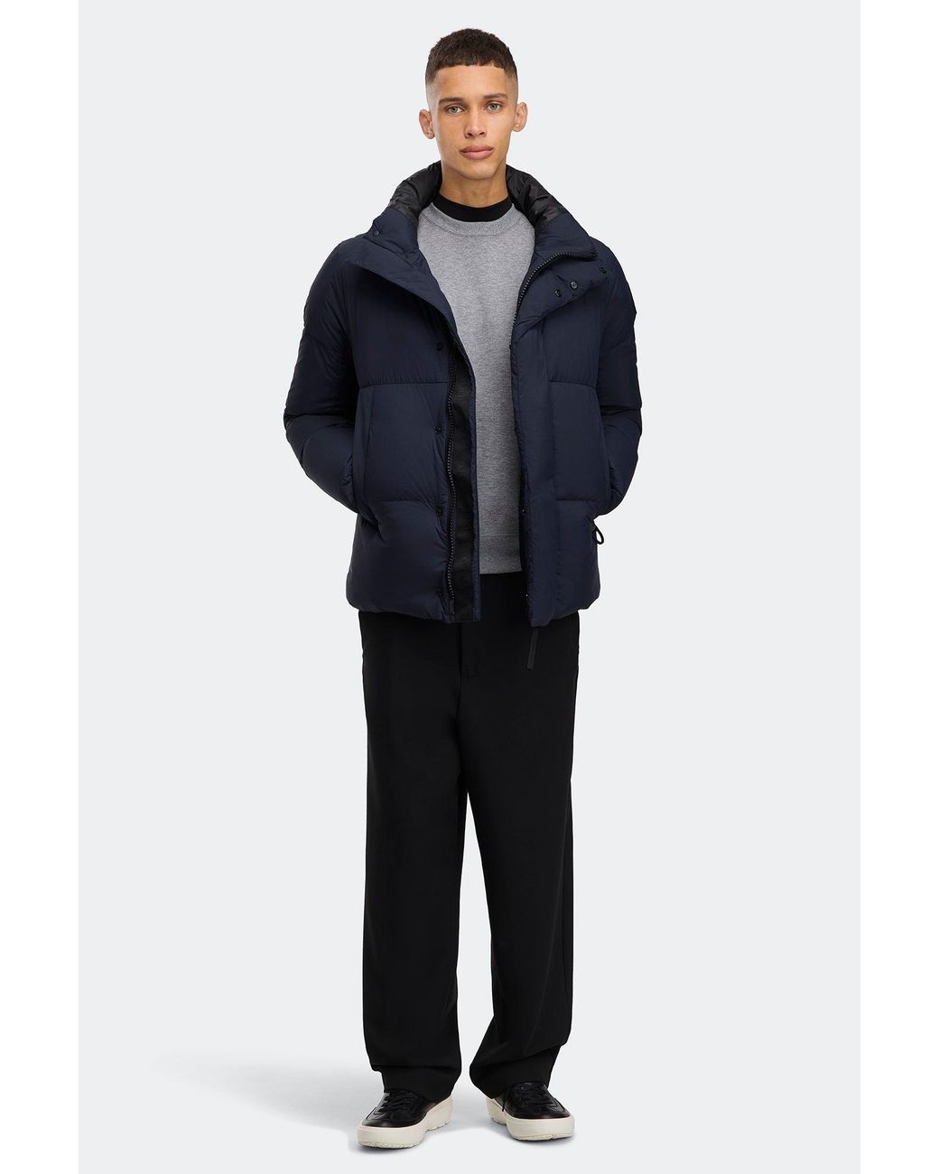 Canada Goose Blue Everett Puffer for men