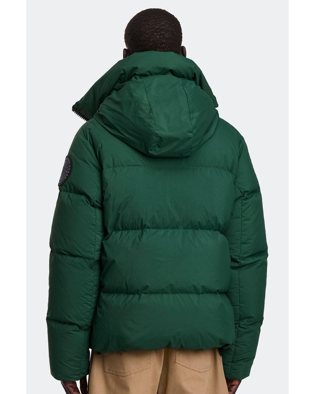 Canada Goose Green Crofton Enduraluxe Puffer for men