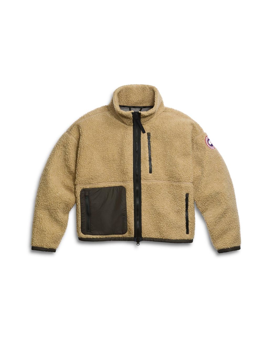 Canada Goose Blue Simcoe Zip Up Fleece Jacket