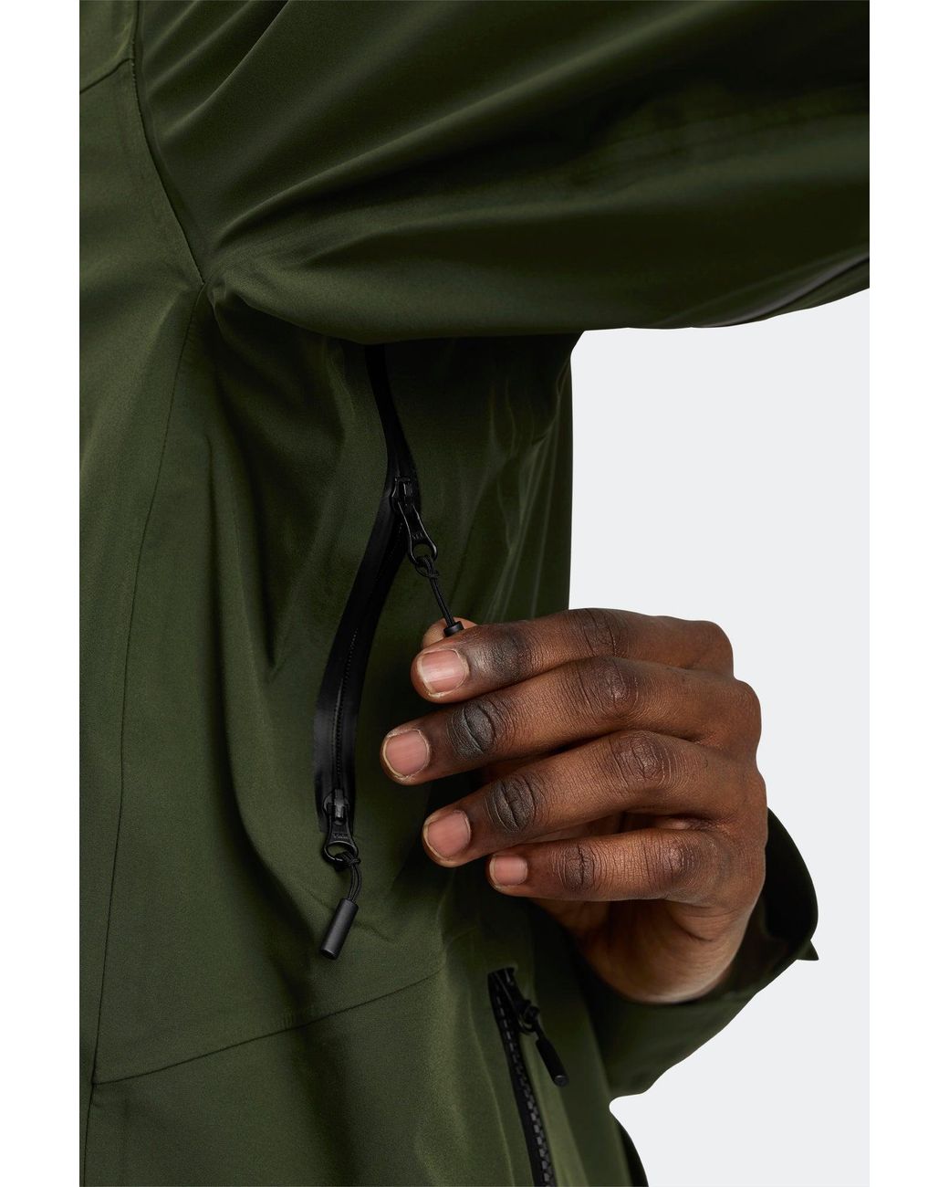 Canada Goose Green Rupert Rain Jacket Disc for men