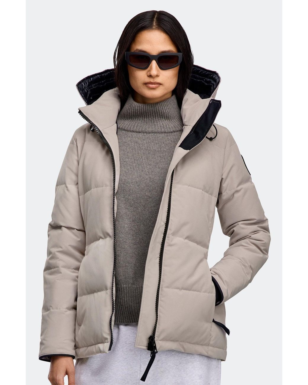Canada Goose Gray Chelsea Parka Disc