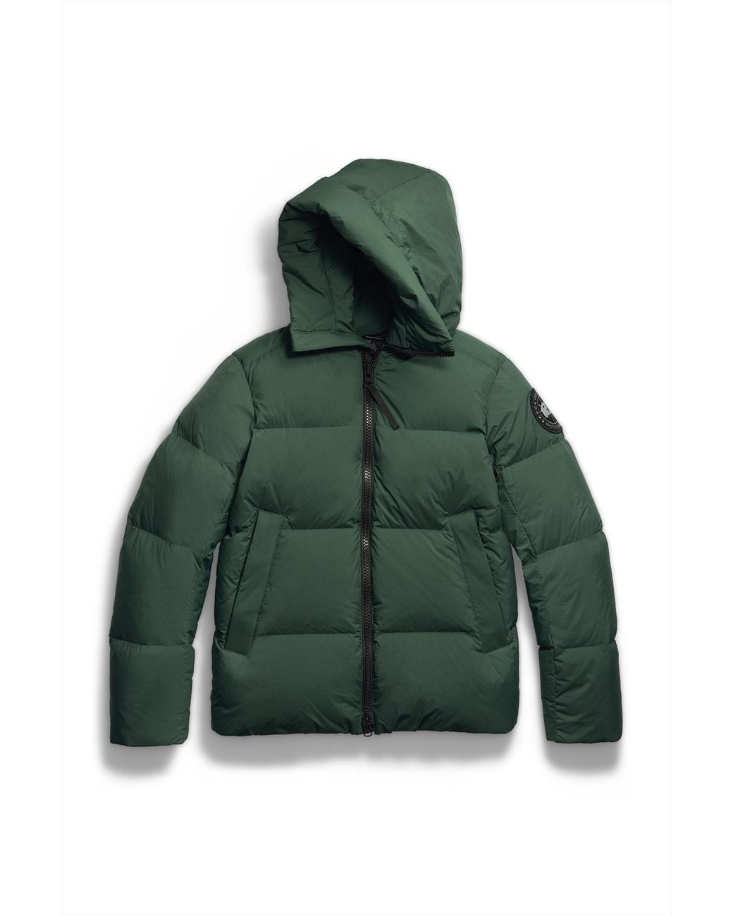 Canada Goose Green Crofton Enduraluxe Puffer for men