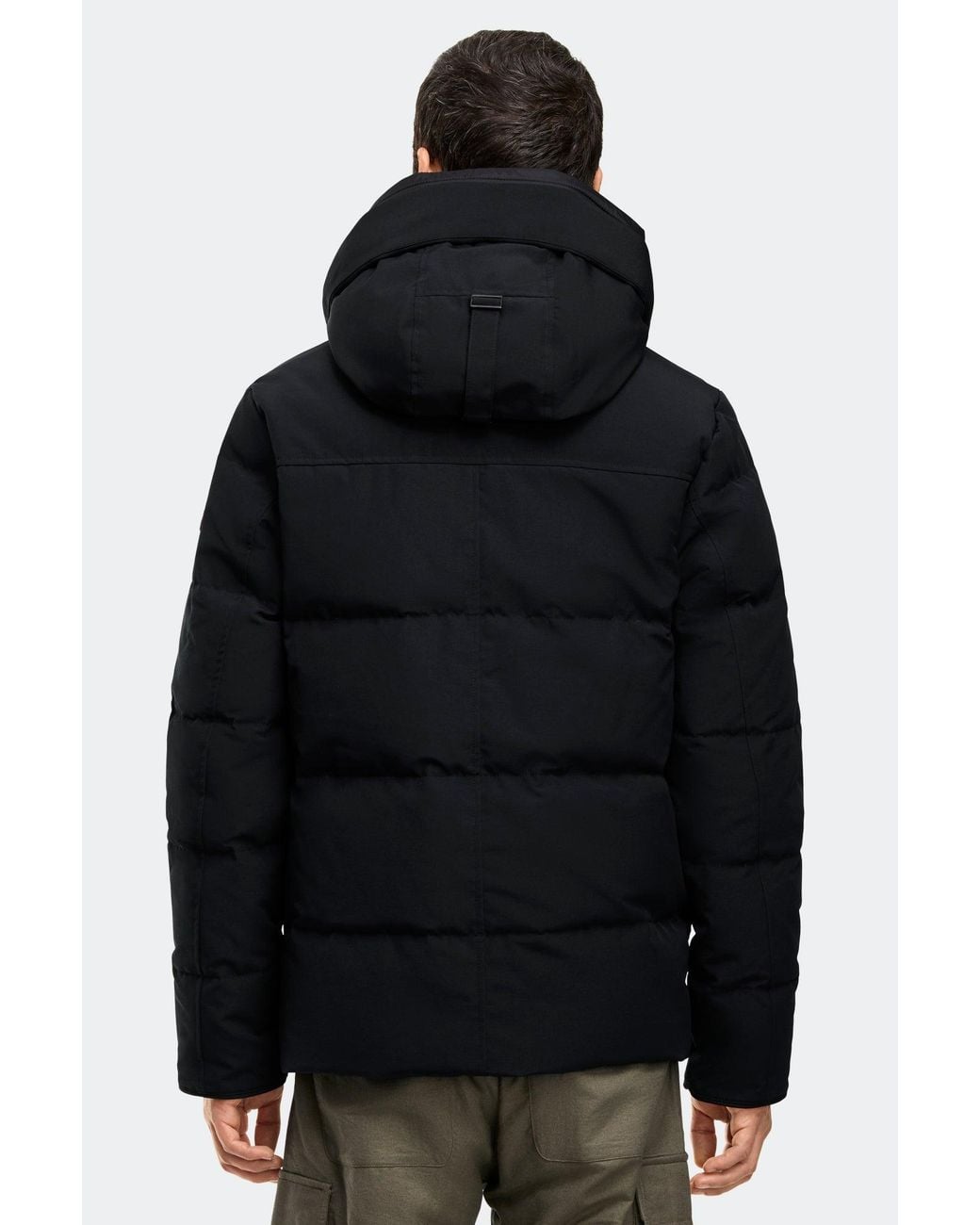 Canada Goose Black Wyndham Parka for men