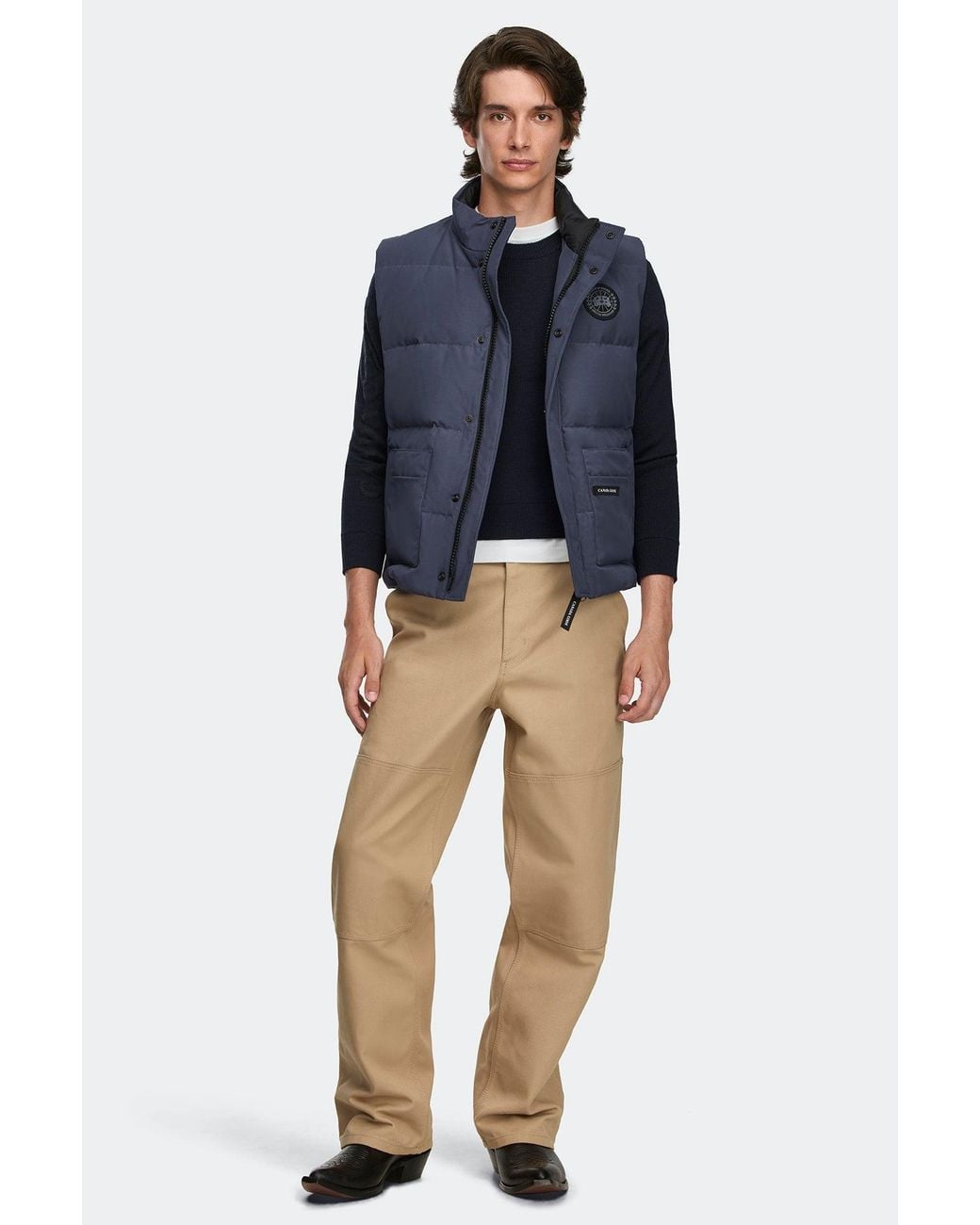 Canada Goose Blue Legacy Freestyle Vest Disc for men