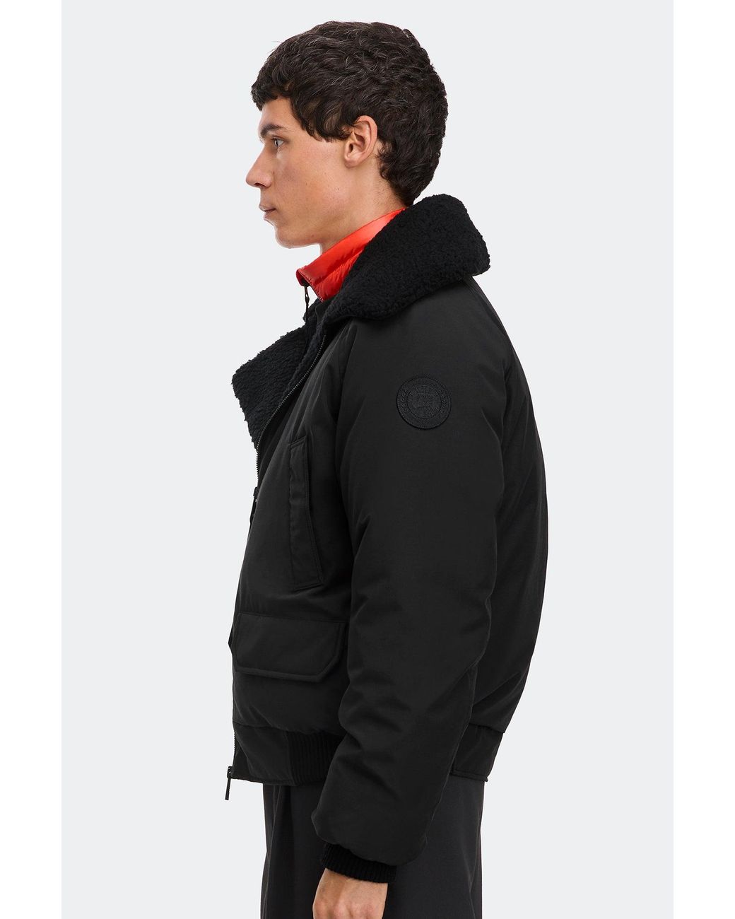 Canada Goose Black Chilliwack Aviator Bomber for men