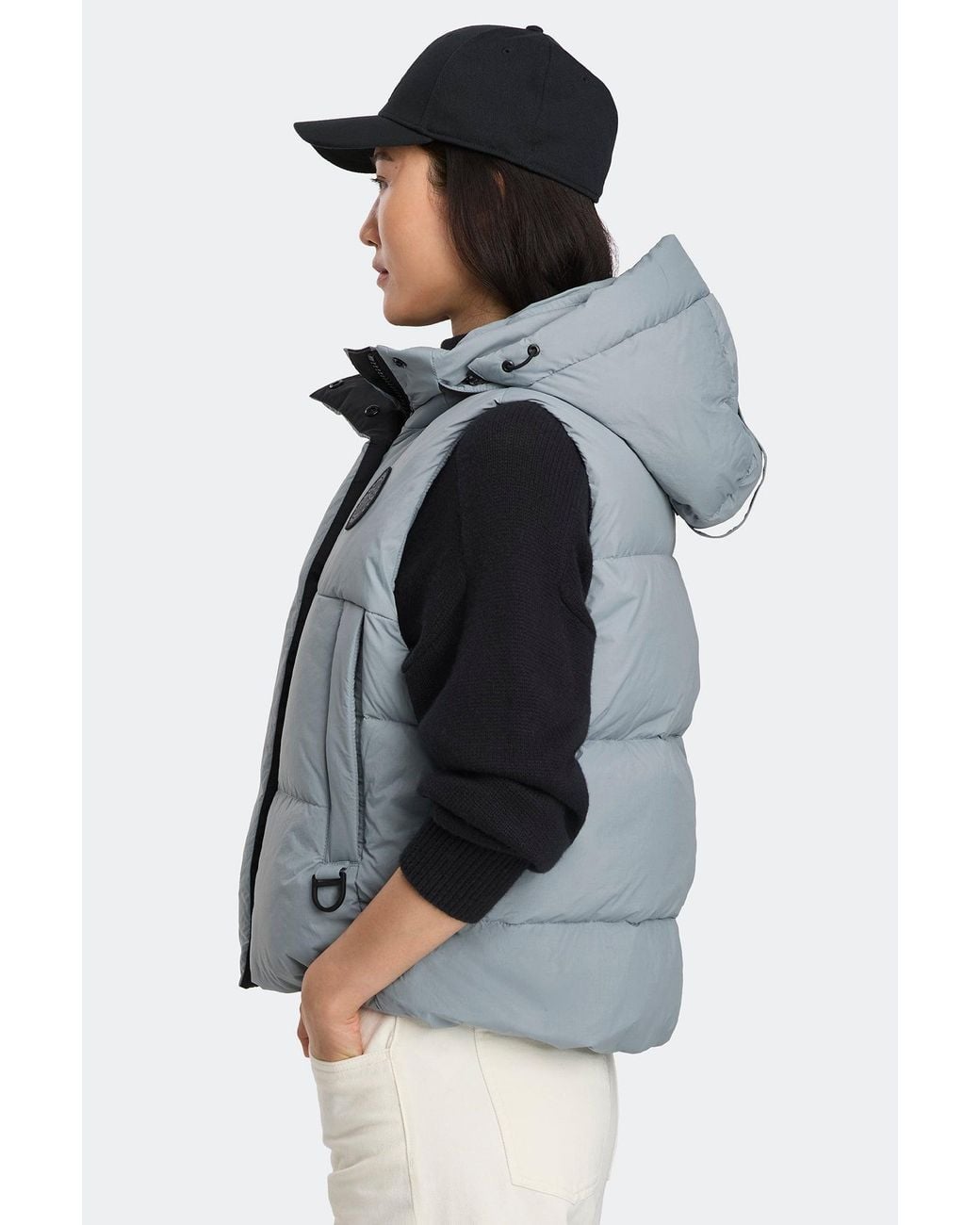 Canada Goose Black Junction Puffer Vest Disc