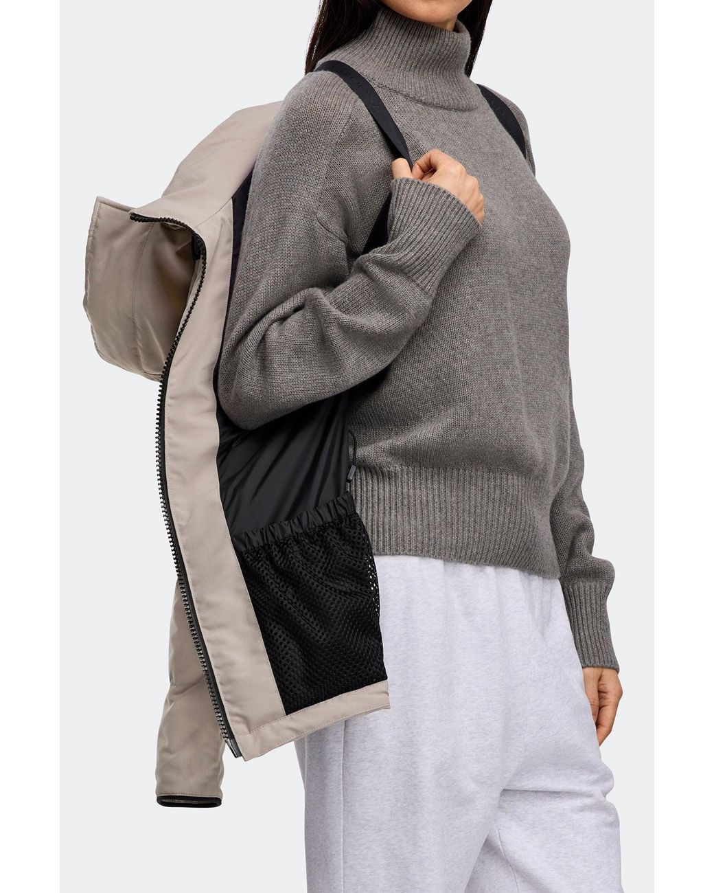 Canada Goose Gray Chelsea Parka Disc