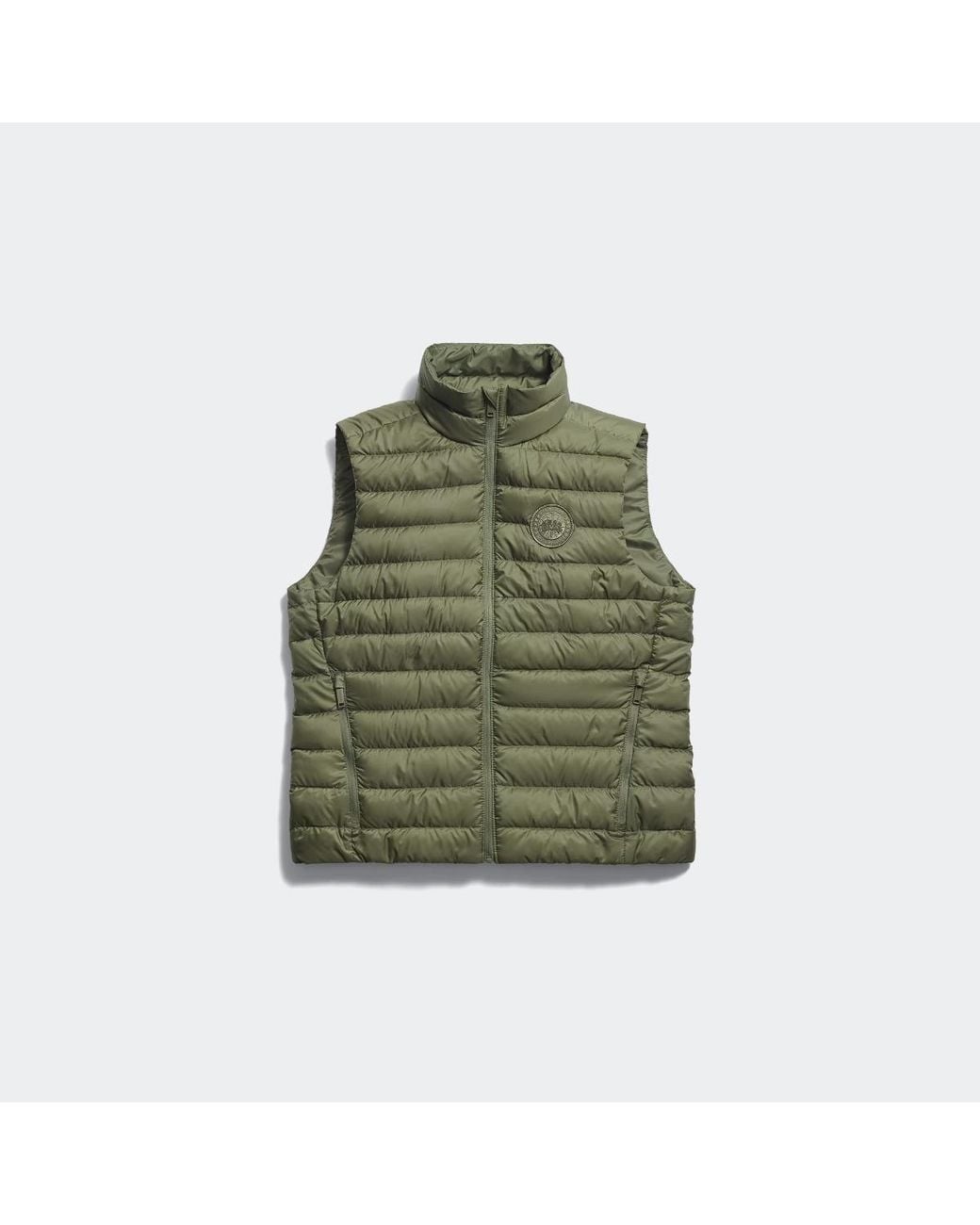 Canada Goose Green Aethera Vest Tonal Disc