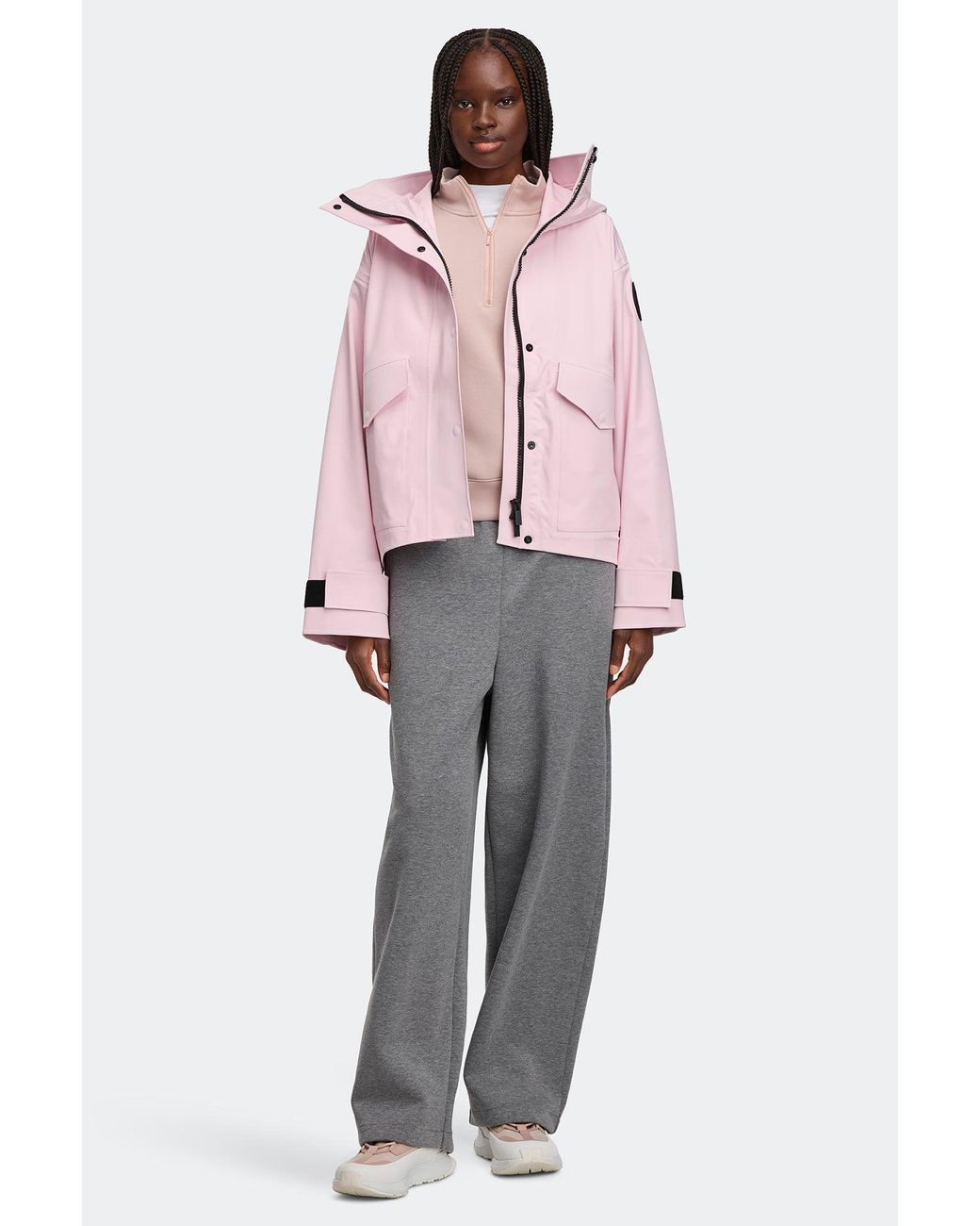 Canada Goose Pink Tofino Rain Jacket Disc