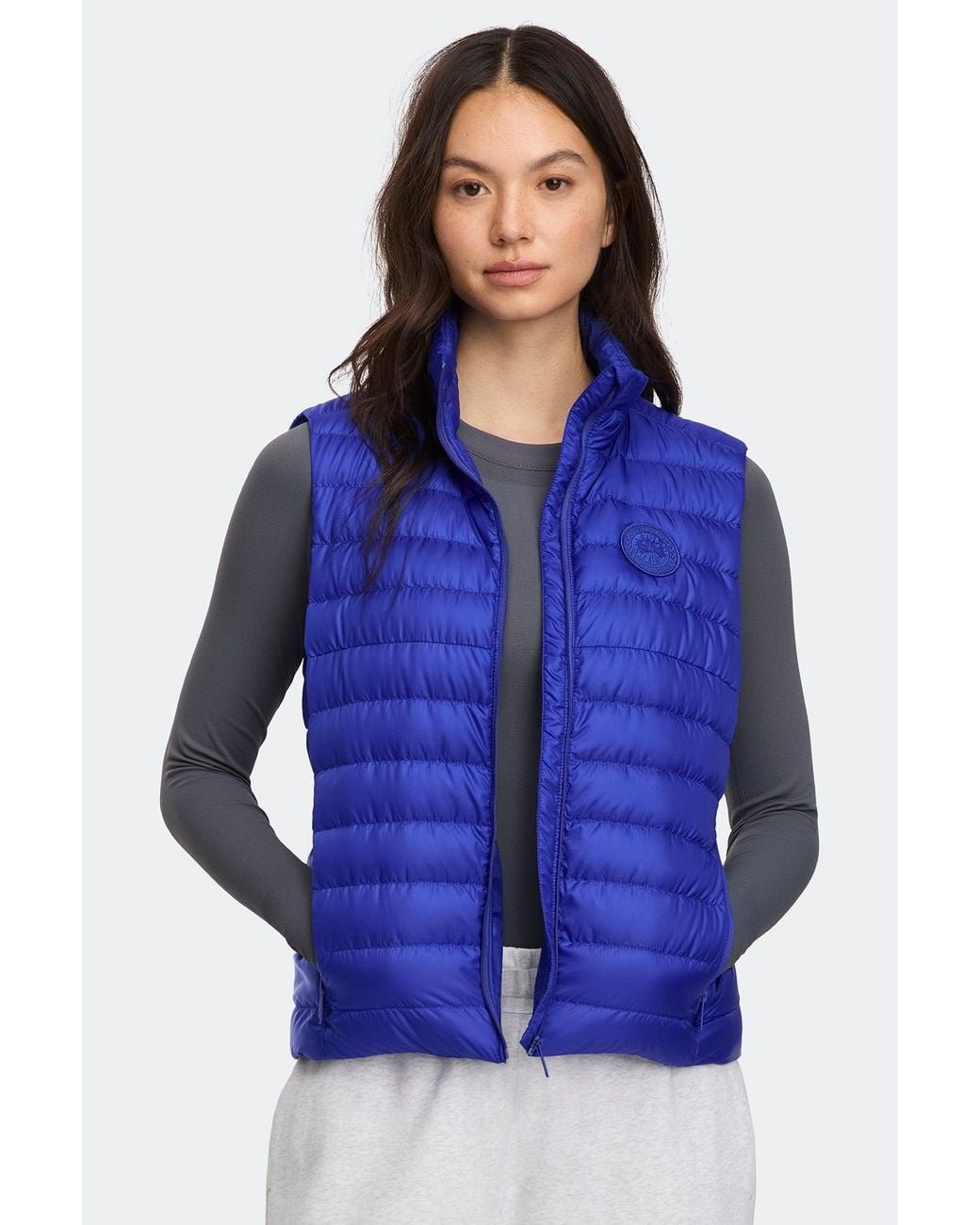 Canada Goose Blue Aethera Vest Tonal Disc