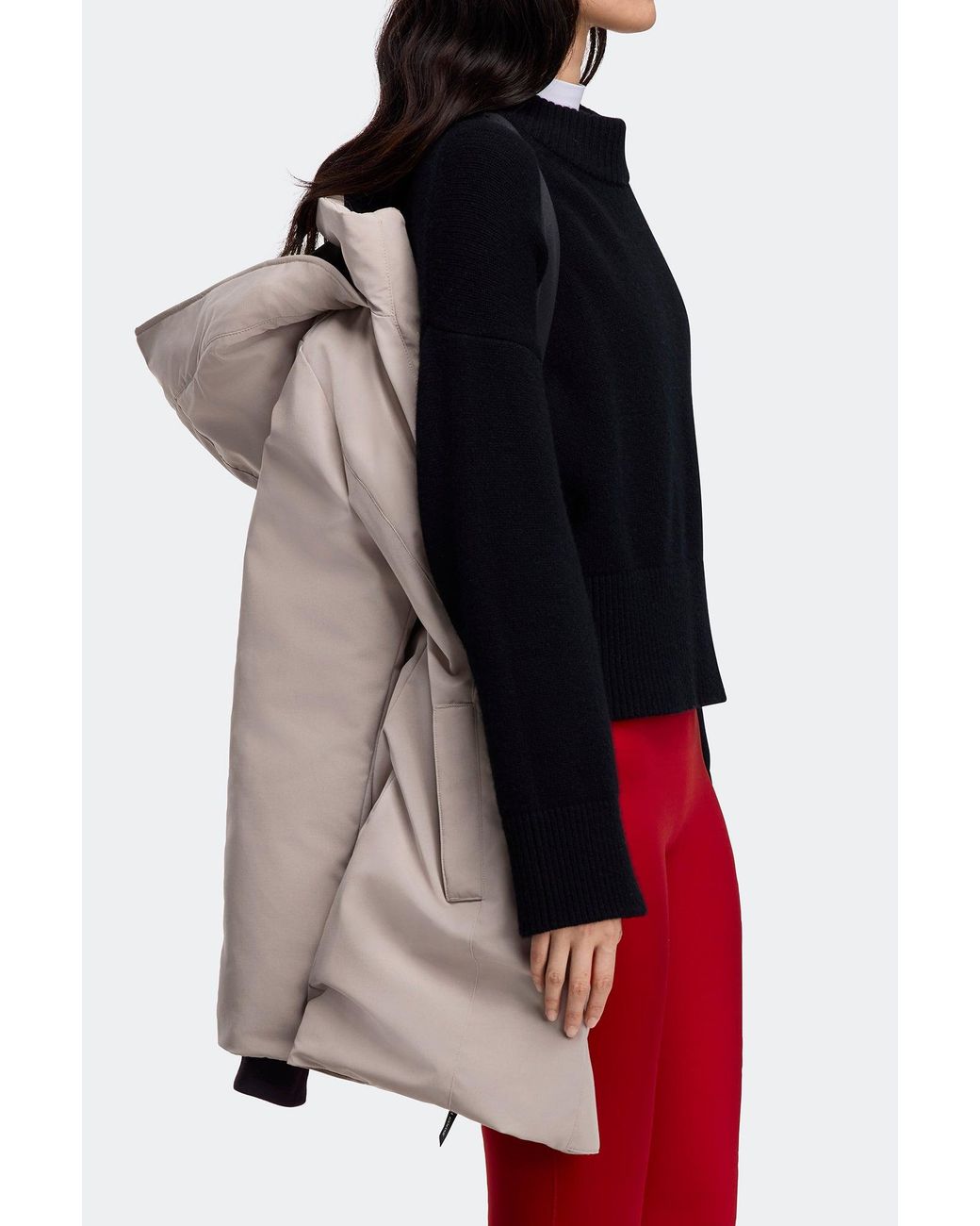 Canada Goose Natural Leslie Parka Disc